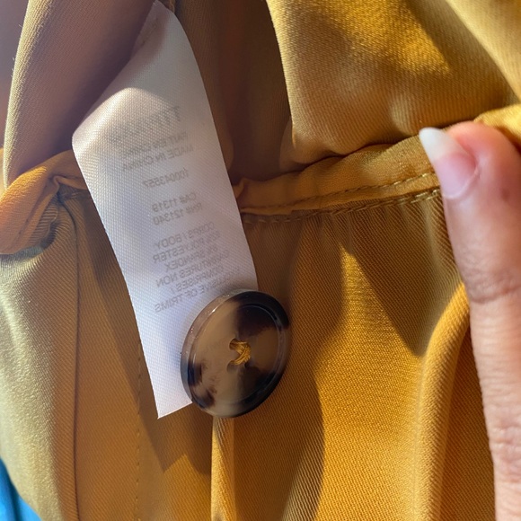 Dynamite Mustard cropped bomber jacket size XXS - Picture 9 of 11